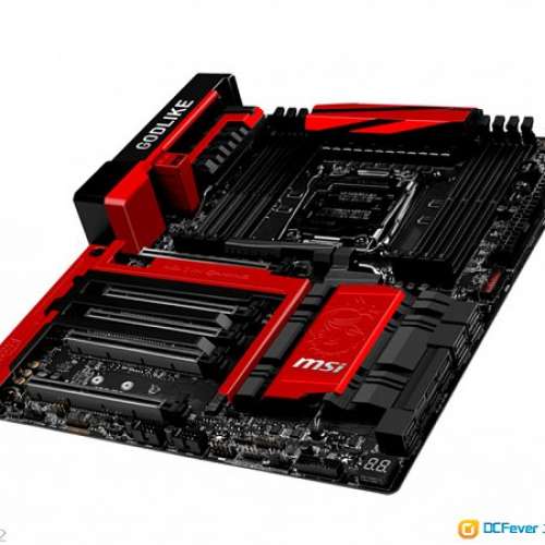 (二手) 95%new 微星msi x99a godlike gaming lga 2011-3 e-atx主机板