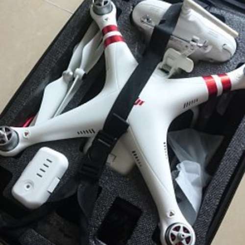 dji phantom 3 standard 9成新 两电 有包有单有盒