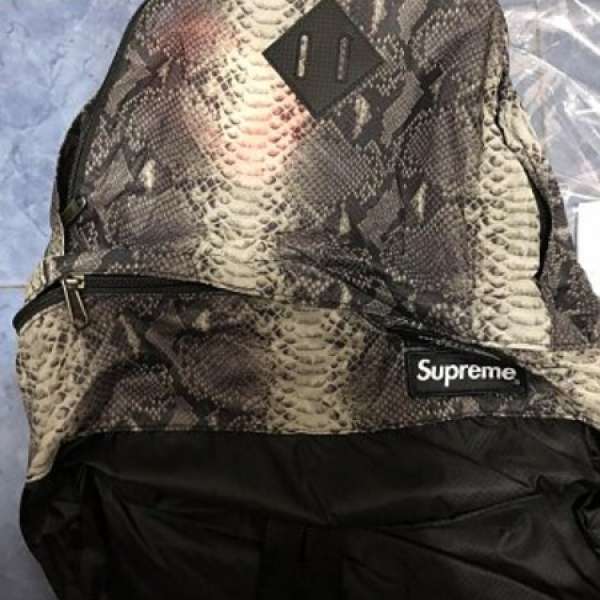 supreme the north face snakeskin backpack