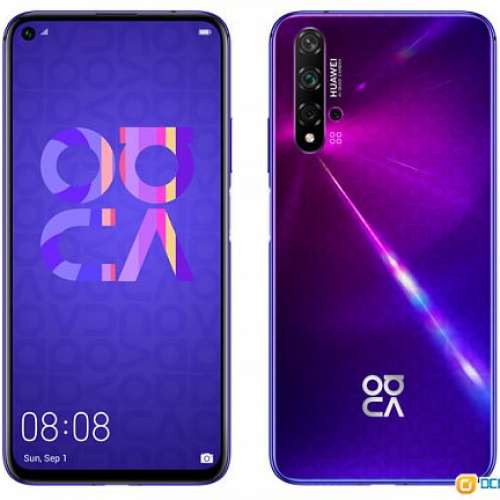 huawei nova 5t [8 128g版]99%new 紫色 香港原厂行货(有正式单,在