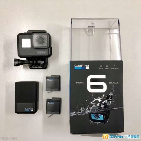 Gopro Hero 6 連額外原裝叉電2粒及叉座及大量禮品 Dcfever Com