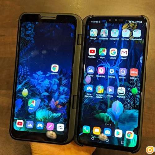 lg v50 单机一部 支援5g网络及支援最新wifi 型号(wifi 6 ax系列),比