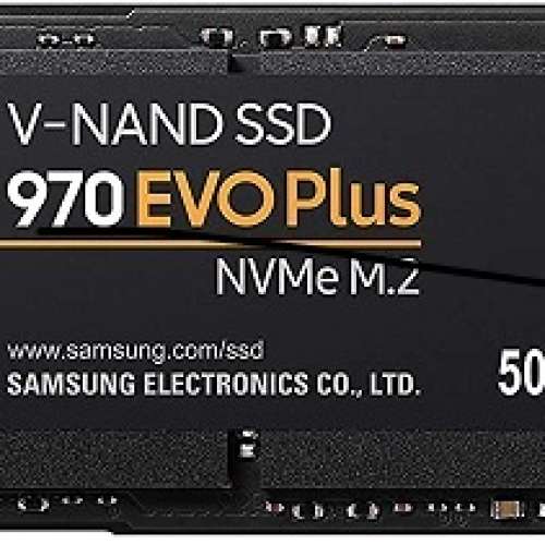 全新samsung 970 evo plus ssd 500gb m.2 nvme