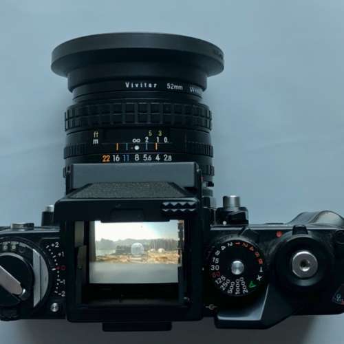 Nikon F3 collectors’ set with DE2, DW3 viewfinder, SB12 flash + 28mm