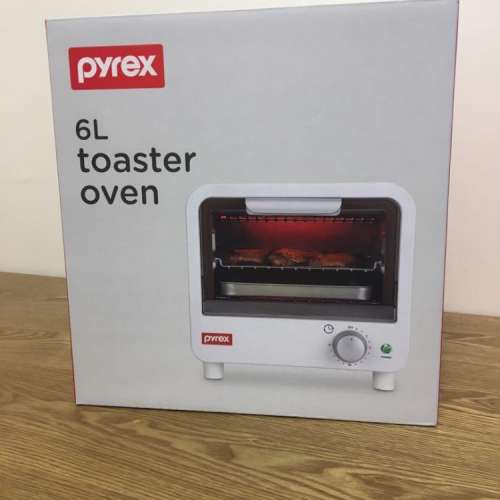Pyrex 6L Toaster Oven 小型焗爐 100全新