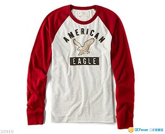 (全新) 男裝American Eagle AEO 長袖Vintage T-shirt原價$290 (Hollister Zara A&F)