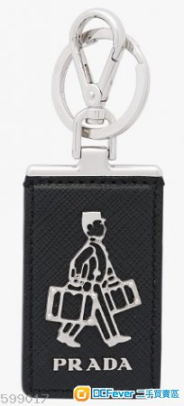 全新100%REAL PRADA KEYCHAIN 鎖匙扣