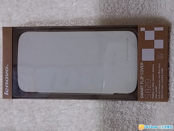 原裝 LENOVO S820 智能皮套 保護套 (白色)