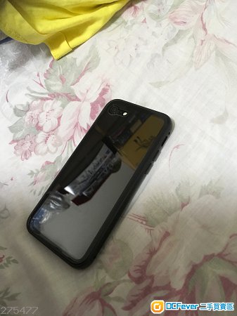 iphone 7 細機 亮黑 玻璃手機殻 保護殻 case