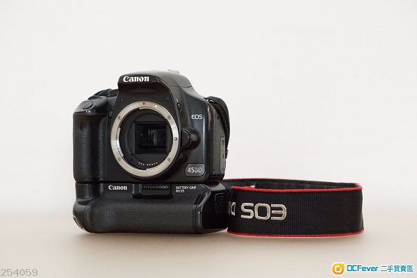 Canon EOS 450D body + BG-E5 直倒