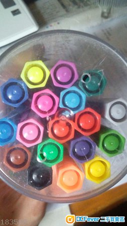 可水洗水彩筆 18色Washable Color Marker小朋友勞作美術文具顏色筆