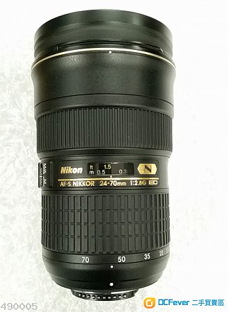 Nikon AF-S 24-70mm f/2.8G ED (Non VR) - 98%新, 行貨