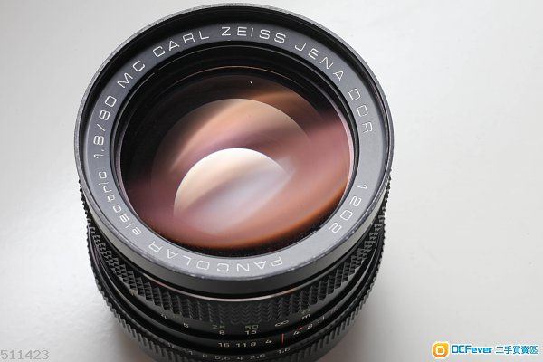 東蔡頂級人像鏡 Carl Zeiss Jena Pancolar 80mm f/1.8 MC (M42)