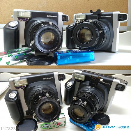 fuji instaxwide 300/mamiya 100/可換鏡