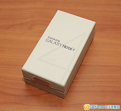 【全新未開封】Samsung Galaxy Note4 32GB ( 黑色/白色,港版,有單據,有保養,未開封)