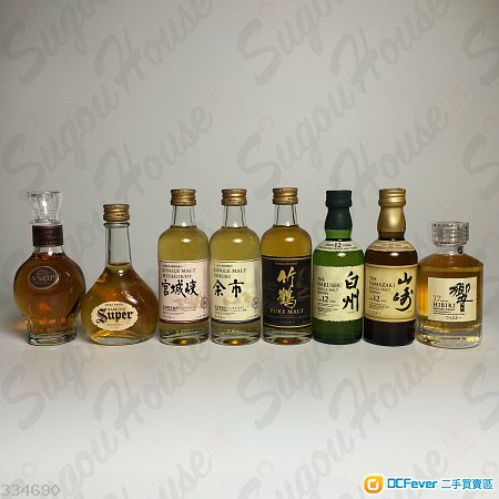 日本 威士忌 酒办 Nikka Suntory 50ml Whisky (