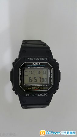 G-shock 克色DW5600E-1UDF