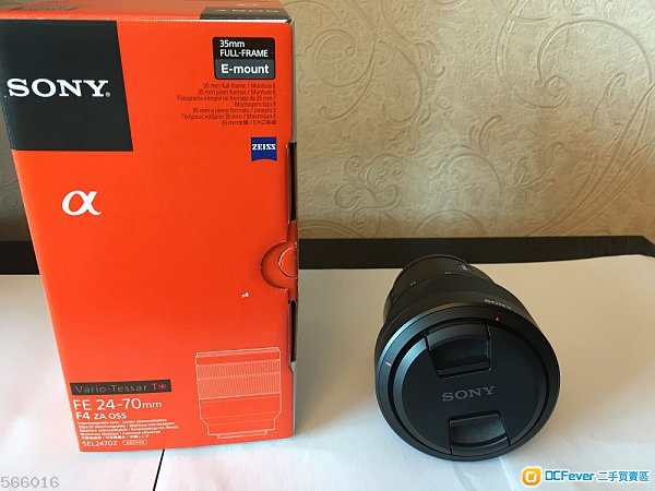 95% 新 Sony SEL 24-70 F4 ZA FE OSS (Vario Tessar T) 鏡頭