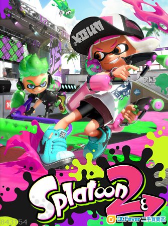 出售 Switch Splatoon 2 日文版