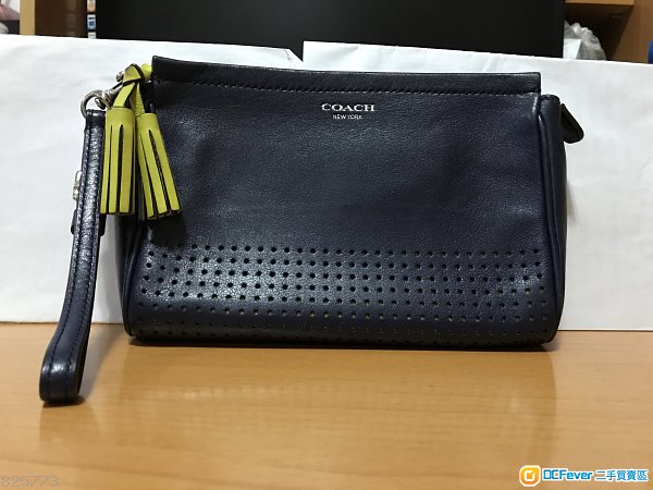 Coach 手拿袋 藍色
