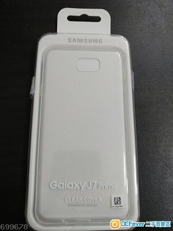 全新100%未開封原裝Samsung Galaxy J7 Prime clear cover