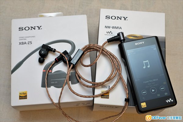 出售 Sony NW-WM1A 黑砖 + MUC-M12SB1 4