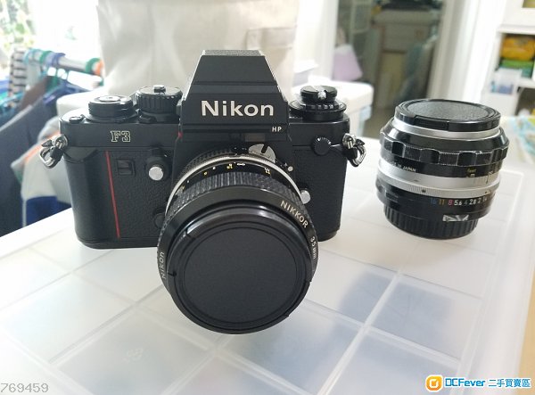 Nikon F3HP 加35mm 及、50mm鏡頭