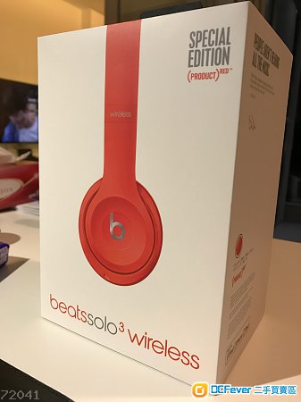 Beats Solo3 Wireless 全新紅色 Apple香港行貨 已開封檢查