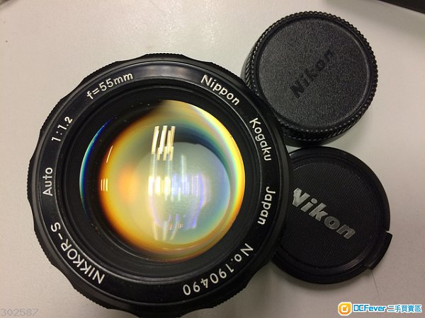 Nikkor-s Nikon 55mm F/1.2 1:1.2 non-ai lens (Canon, Sony)