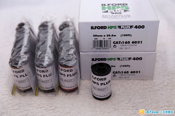 Handrolled Ilford HP5+ black & white films (135/36)