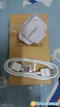 Note 3 盒,線,充電原廠餘件