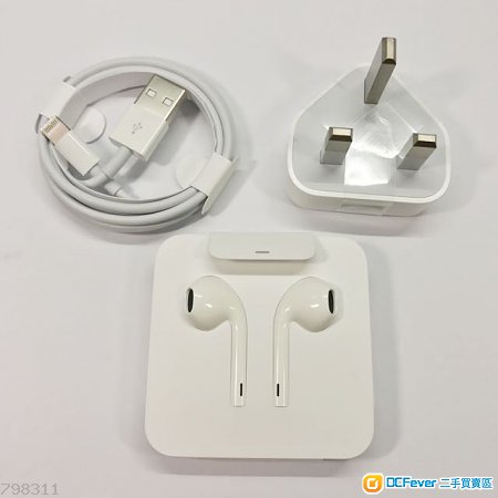 100%原裝 Iphone 7 數據線 充電器 耳機 Earpods Lightning Cable Power Supply