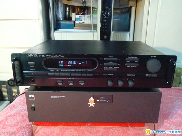 (金山)CARVER(卡化)CT-26v髙级前级十(米旗)NAD2200旗艦纯擴音後级。