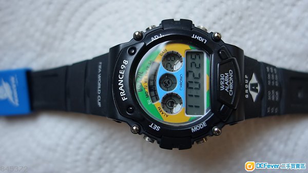 1998 FIFA 世界杯足球巴西队记念手表,极高收