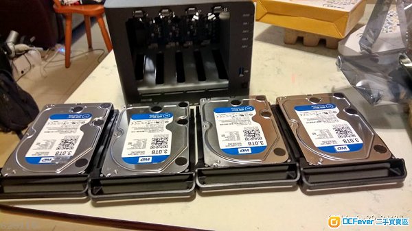 99 % NEW Synology DS916 + (8G Ram)送3T H.Disk X4