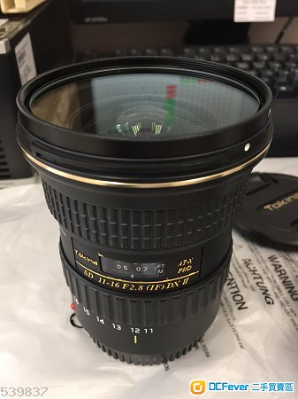 Tokina AT-X 116 PRO DX ll AF 11-16mm f/2.8(Canon)