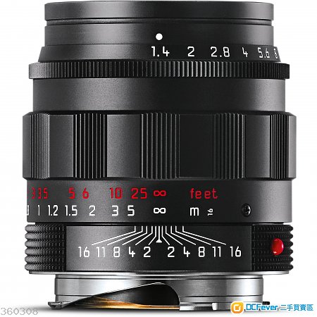 Leica Summilux-M 50mm f/1.4 ASPH. Lens (Black-Chrome Edition) 11688