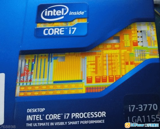 Intel® Core™ i7-3770 Processor 8M Cache, up to 3.90 GHz, 有風扇有盒有單。