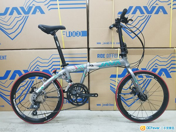 《免息分期優惠》*油壓碟剎,啤令轆*JAVA 16速 22吋(451) 摺疊單車 - TT-16S