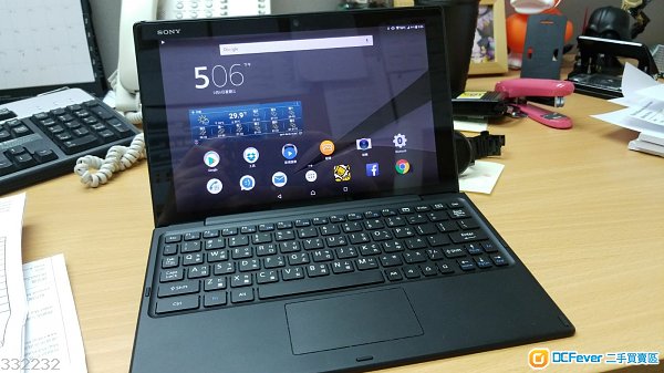 90%新 Sony Xperia Z4 Tablet Wifi + LTE 黑色连