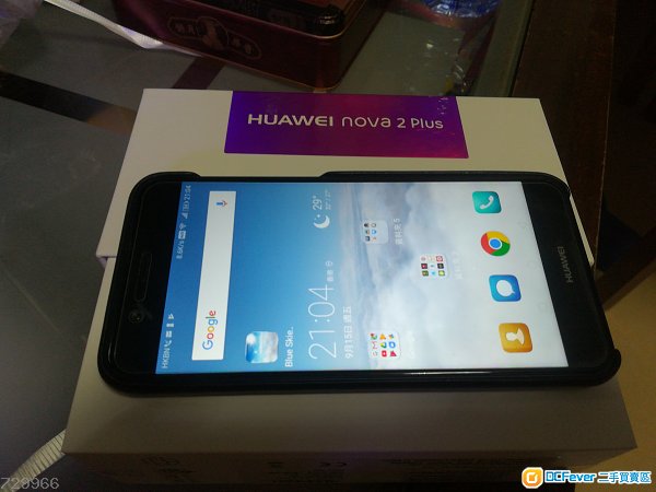 HUAWEI NOVA 2 Plus 藍色 香港行貨有單4gb+128GB