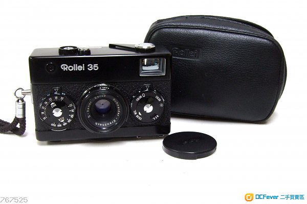 稀有 黑機 Rollei 35 Schneider S-Xenar 鏡頭經典相機