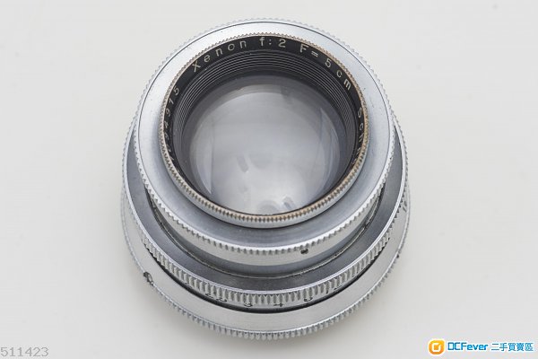 稀有早期戰前版本 全銅 Schneider XENON 5cm 50mm f/2 (EXA)