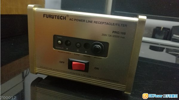 日本古河FURUTECH PRO.168 電源靜化器/濾波拖板
