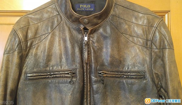 Polo Ralph Lauren 型男洗水皮褸