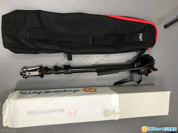 Manfrotto MVM500A Alu Fluid Monopod with 500 Head Kit
