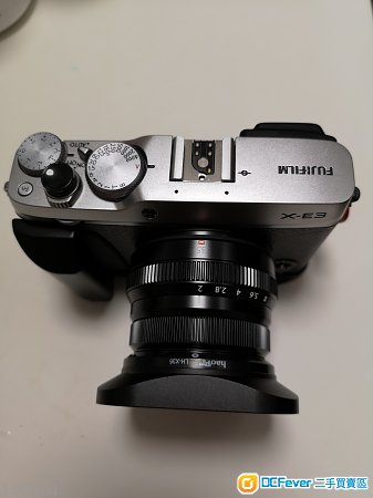 Fujifilm X-E3 (銀色)連 XF35mm F2 R WR(黑色)(行貨有保)