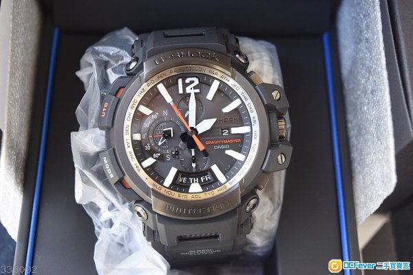 99.9% New CASIO G-Shock GPW-2000-1AJF Bluetooth Solar