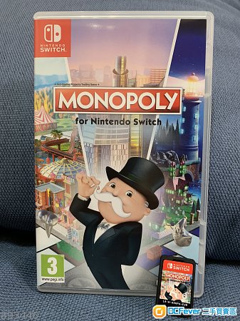 放 switch MONOPOLY 大富翁 英文版 [多人游戏