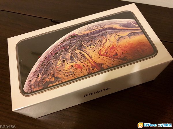 全新 iphone XS MAX 256G 金色 香港AOS蘋果行貨 全新
